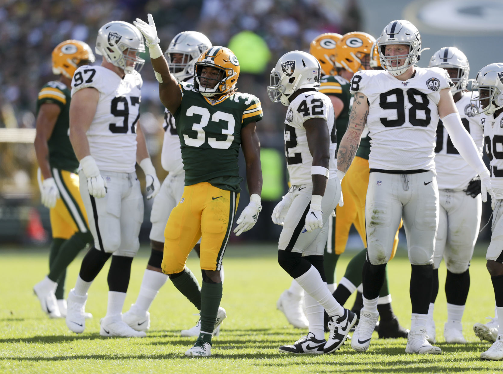 Packers vs Raiders